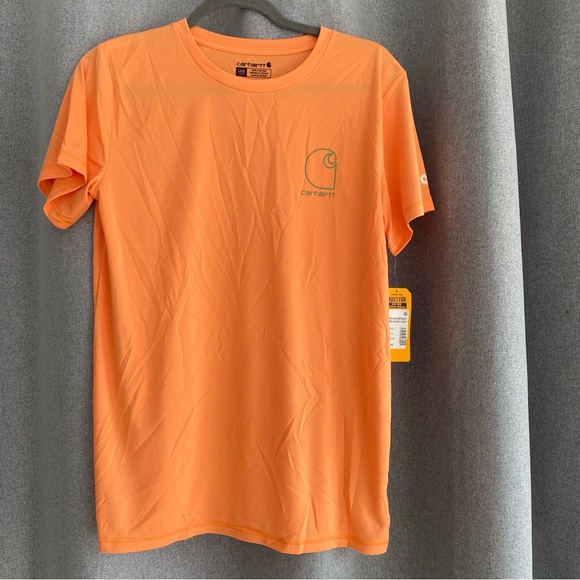 NWT Carhartt Kids' Force® Sun Defender SS T-Shirt L - Picture 2 of 6